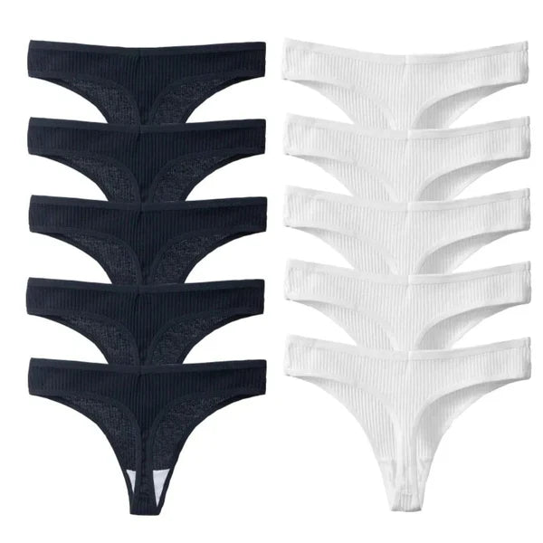 Strings en Coton Sans Coutures - Achetez-en 5, recevez-en 10