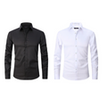 Chemise Habillée Milano Anti-Froissement - Achetez-en 1 et recevez-en 2