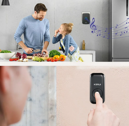 Sonnette Intelligente Sans Fil Étanche - SmartWave