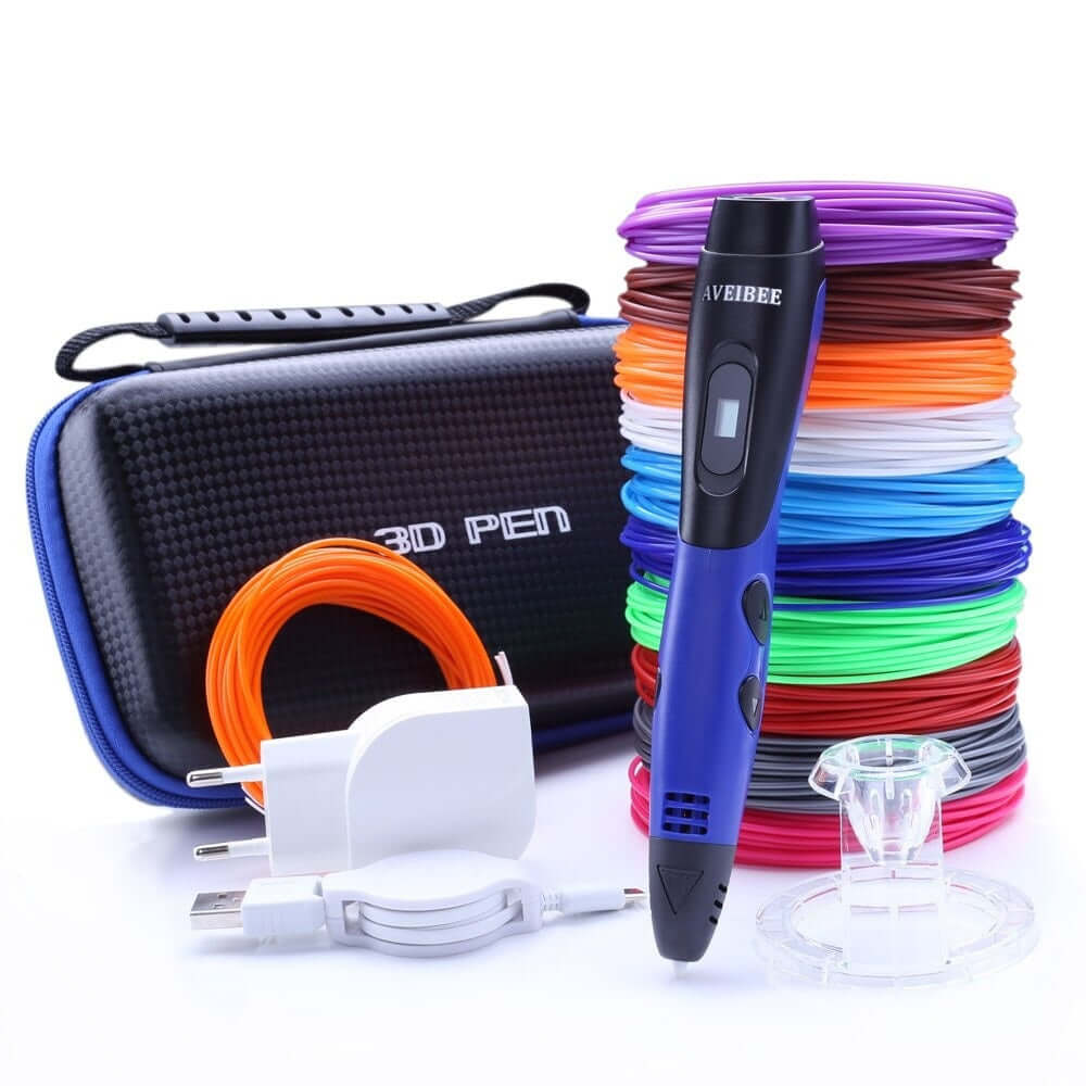 Stylo d'Impression 3D - Kit Complet avec Filaments