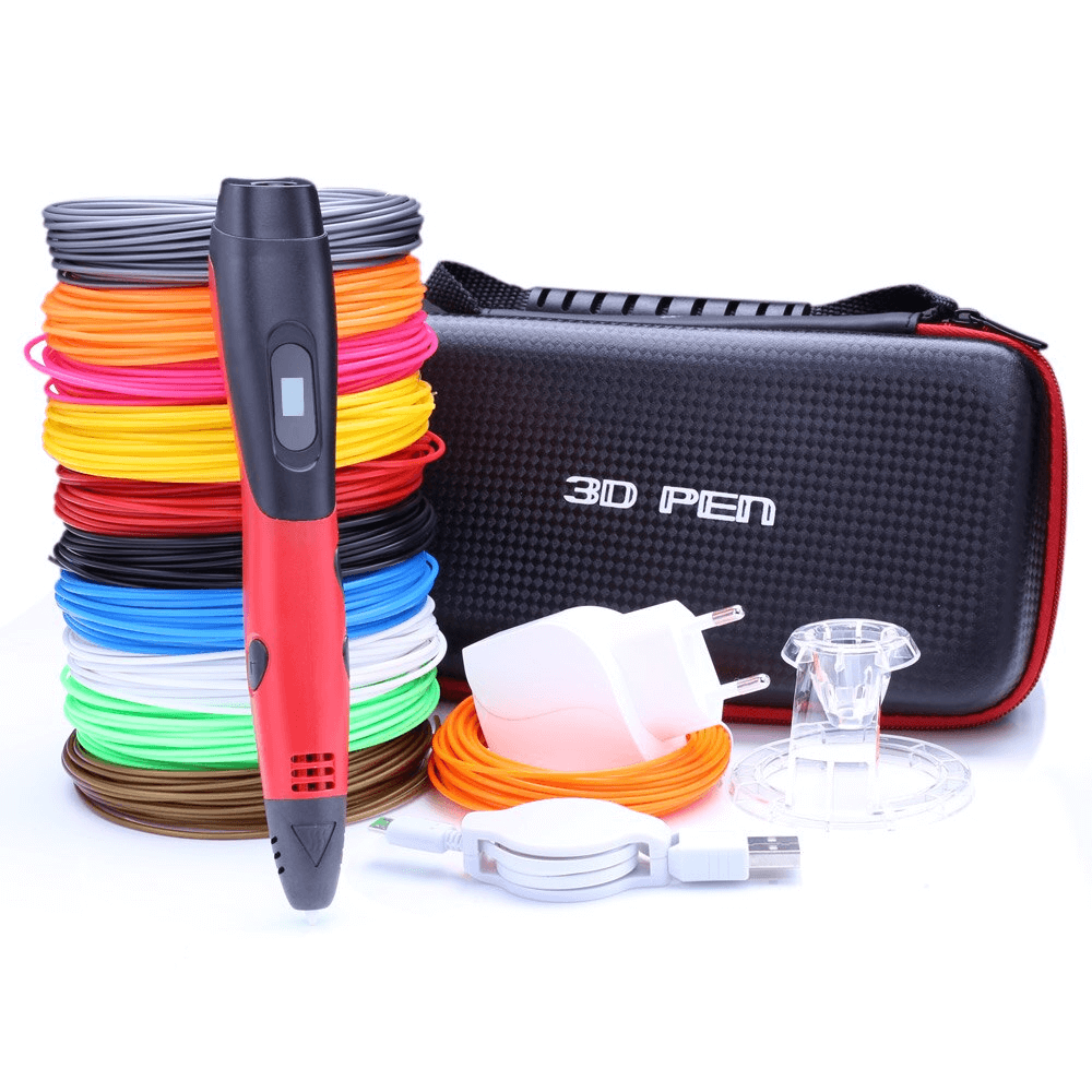 Stylo d'Impression 3D - Kit Complet avec Filaments