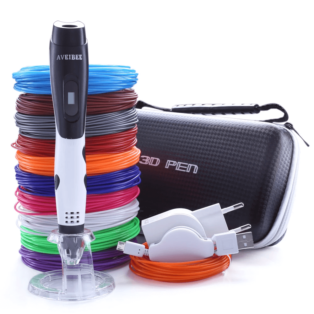 Stylo d'Impression 3D - Kit Complet avec Filaments