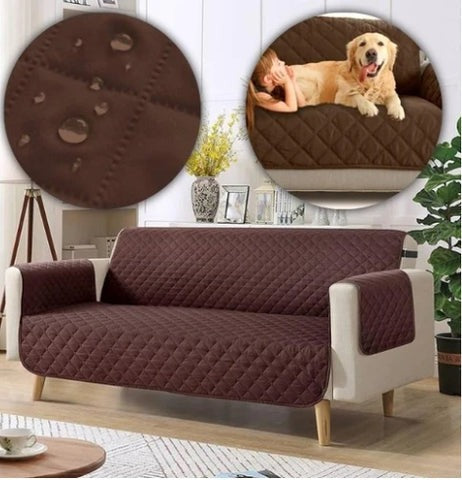Housse de Protection de Canapé Matelassée Étanche Universelle - SoftSafe