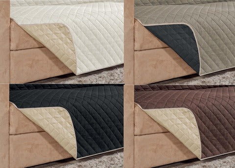 Housse de Protection de Canapé Matelassée Étanche Universelle - SoftSafe