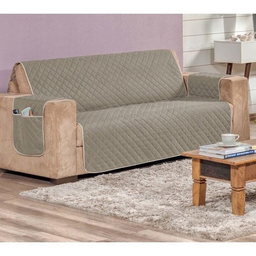 Housse de Protection de Canapé Matelassée Étanche Universelle - SoftSafe