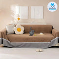 Housse de Protection de Canapé Anti-Pipi pour Chiens et Chats en Chenille