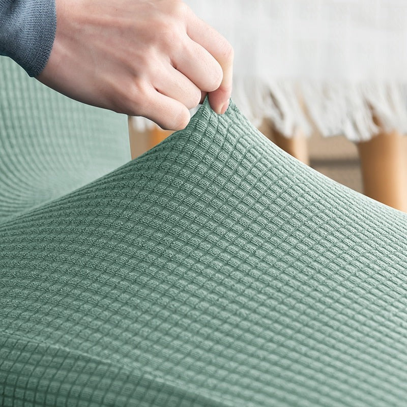 Housse de Protection pour Canapé en Maille Imperméable Jacquard