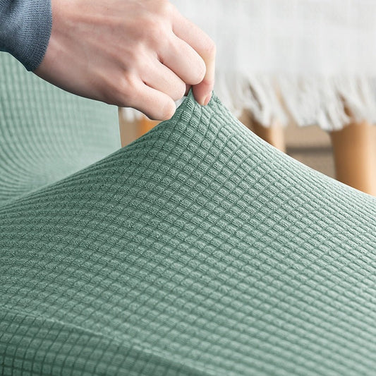 Housse de Protection pour Canapé en Maille Imperméable Jacquard