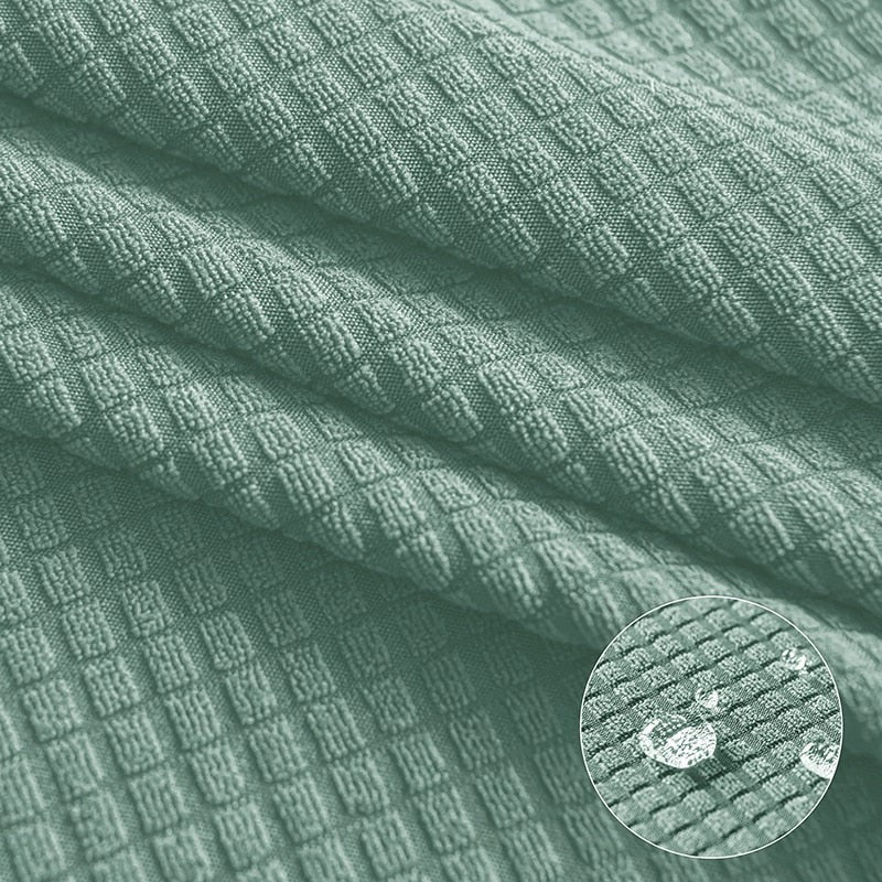 Housse de Protection pour Canapé en Maille Imperméable Jacquard