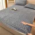 Housse de Matelas d'Hiver Matelassée en Velours