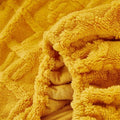 Housse de Matelas d'Hiver Matelassée en Velours