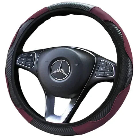 Housse de Volant Universelle en Cuir pour Voiture