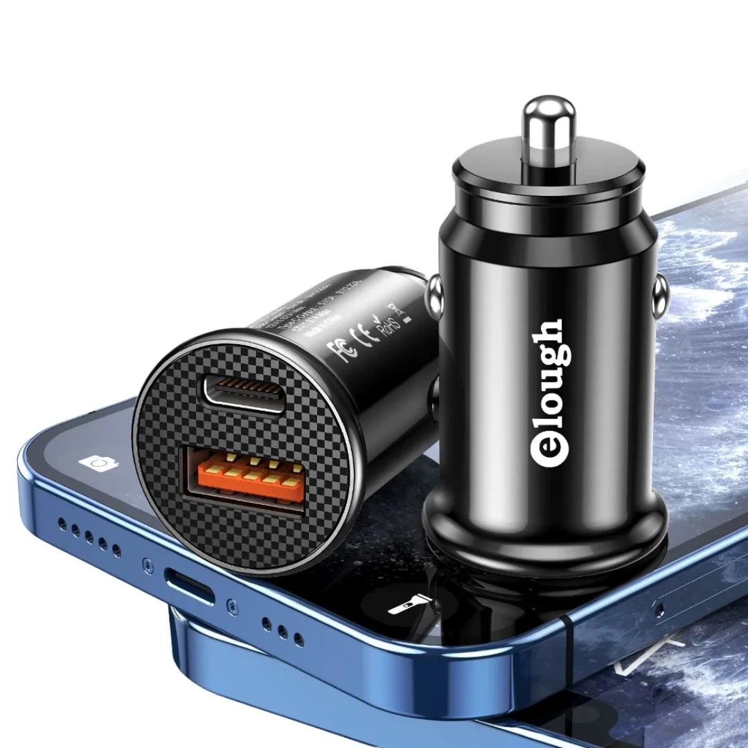 Chargeur Voiture Ultra Rapide - 2 Ports USB