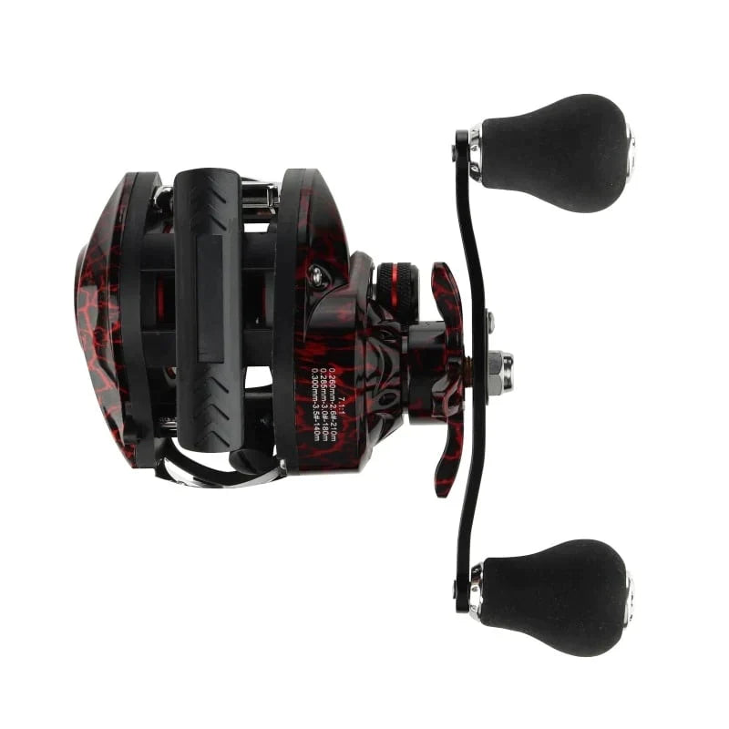 Moulinet de Pêche 19 Roulements Drag 10kg et Frein Magnétique - X300