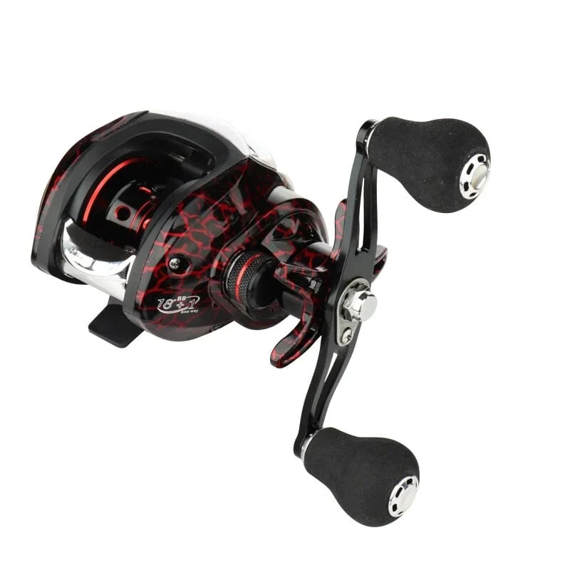 Moulinet de Pêche 19 Roulements Drag 10kg et Frein Magnétique - X300