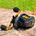Moulinet de Pêche Professionnel Frein 10Kg et 19 Roulements - Snake