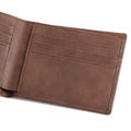 Portefeuille Homme en Cuir Véritable Personnalisé