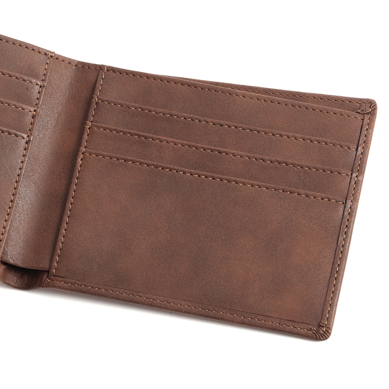 Portefeuille Homme en Cuir Véritable Personnalisé