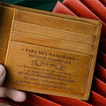 Portefeuille Homme en Cuir Véritable Personnalisé