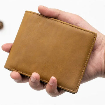 Portefeuille Homme en Cuir Véritable Personnalisé