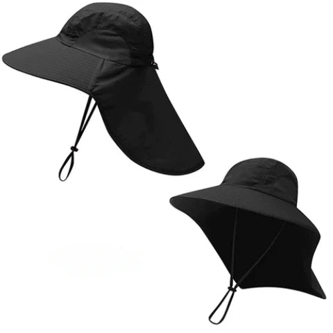 Chapeau Unisexe à Larges Bords Anti-UV UPF50+