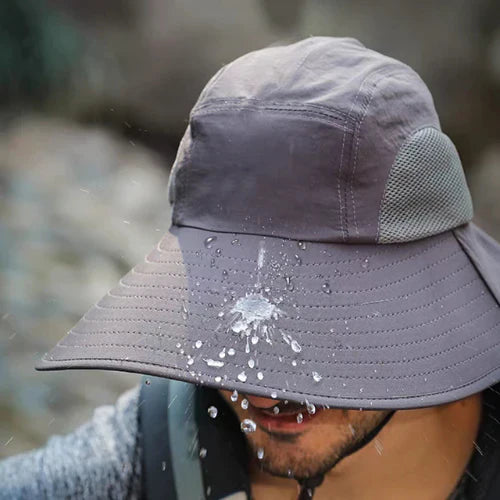Chapeau Unisexe à Larges Bords Anti-UV UPF50+
