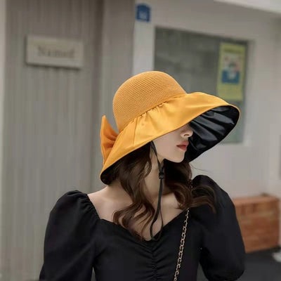 Chapeau de Plage Femme à Large Bord avec Protection UV - CoolShade