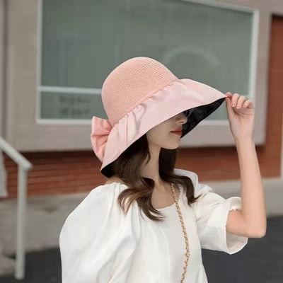 Chapeau de Plage Femme à Large Bord avec Protection UV - CoolShade