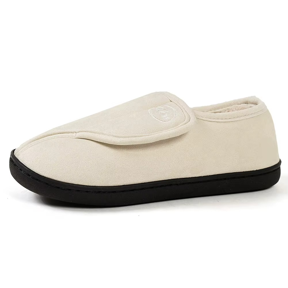 Chaussures Unisexes en Daim avec Doublure – Pour Arthrite, Œdème et Pieds Gonflés