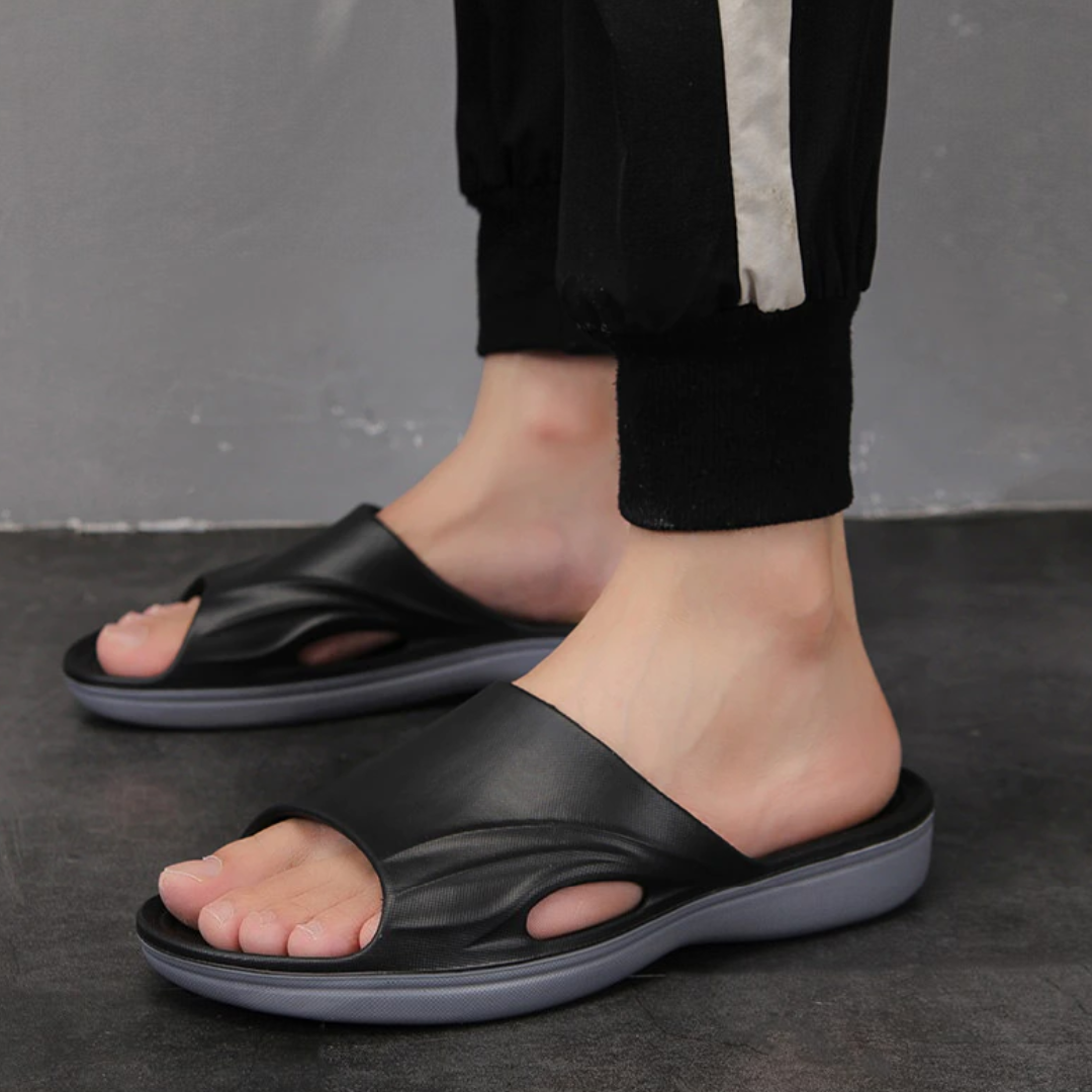 Sandale Homme Orthopédique Antidérapante - ComfortGrip