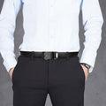 Ceinture Habillée en Cuir pour Homme