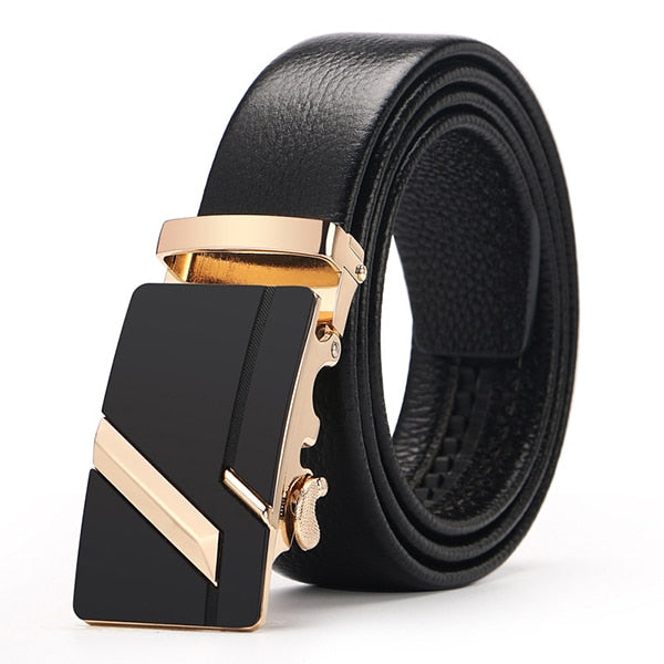 Ceinture Habillée en Cuir pour Homme