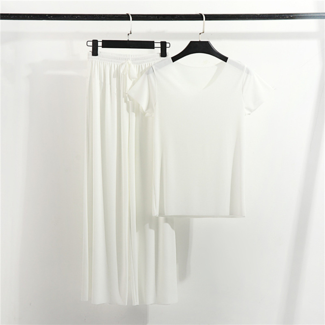 Ensemble Gentle Femme T-shirt + Pantalon - Été 2023