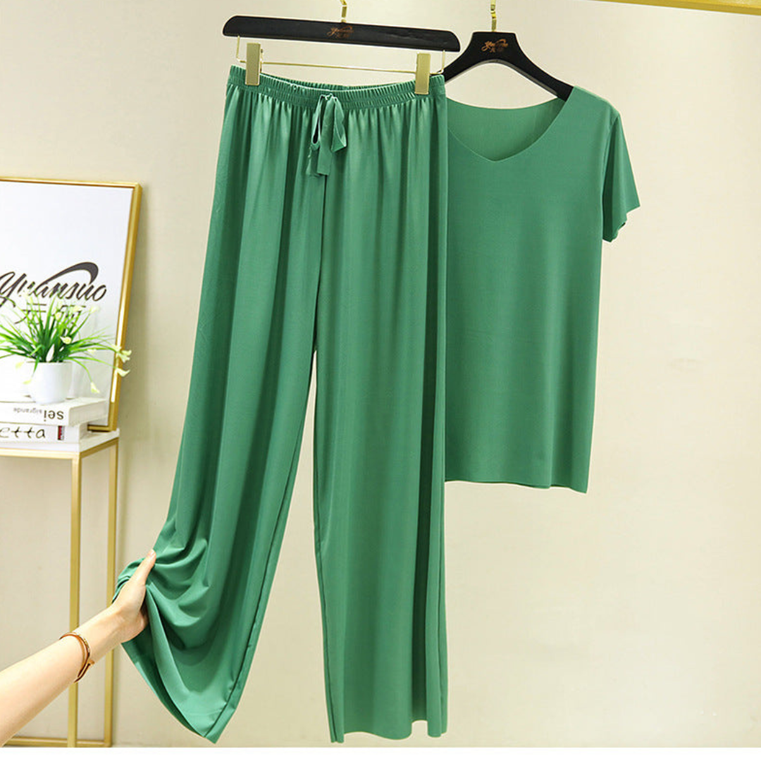 Ensemble Gentle Femme T-shirt + Pantalon - Été 2023
