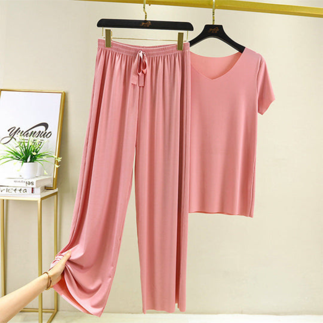 Ensemble Gentle Femme T-shirt + Pantalon - Été 2023