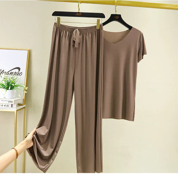 Ensemble Gentle Femme T-shirt + Pantalon - Été 2023