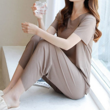 Ensemble Gentle Femme T-shirt + Pantalon - Été 2023