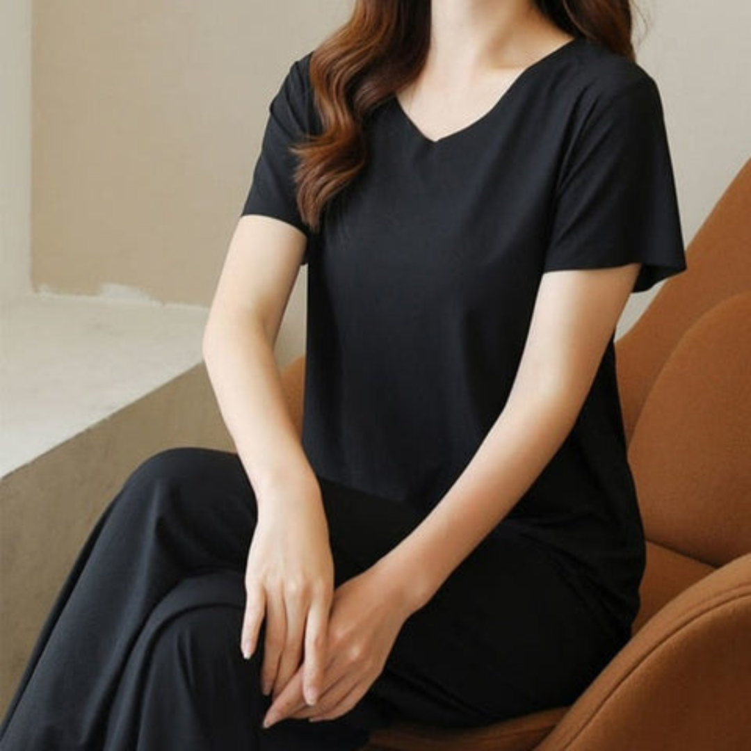 Ensemble Gentle Femme T-shirt + Pantalon - Été 2023
