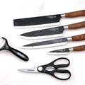 Set de Couteaux en Acier Carbone Forgé - 6 Pièces