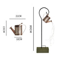 Décoration de Jardin Arrosoir avec Lumière LED Solaire