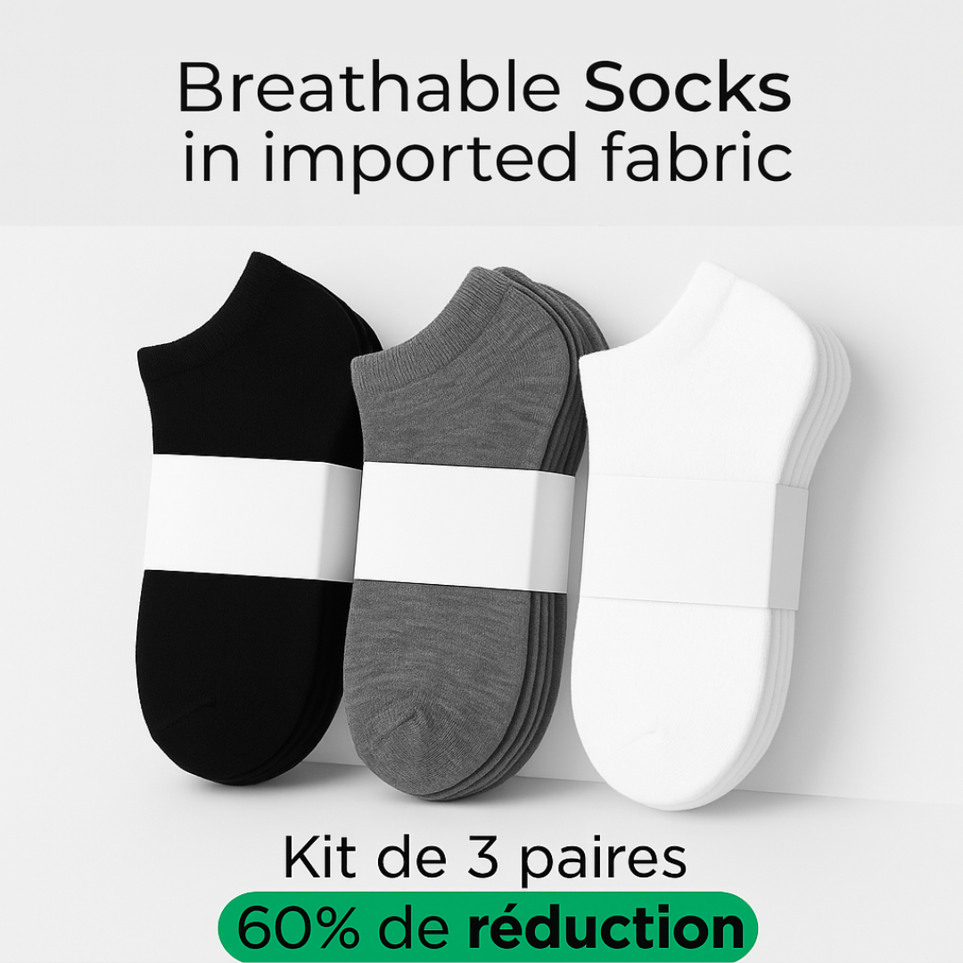 Pack de 3 Paires de Chaussettes