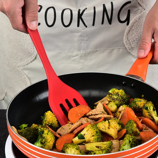 Ensemble Complet d’Ustensiles de Cuisine en Silicone