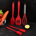 Ensemble Complet d’Ustensiles de Cuisine en Silicone