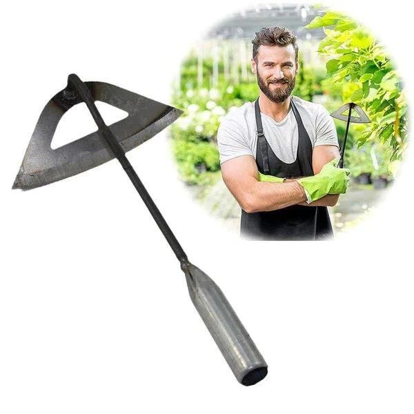Binette Portable pour Désherber en Acier Inoxydable