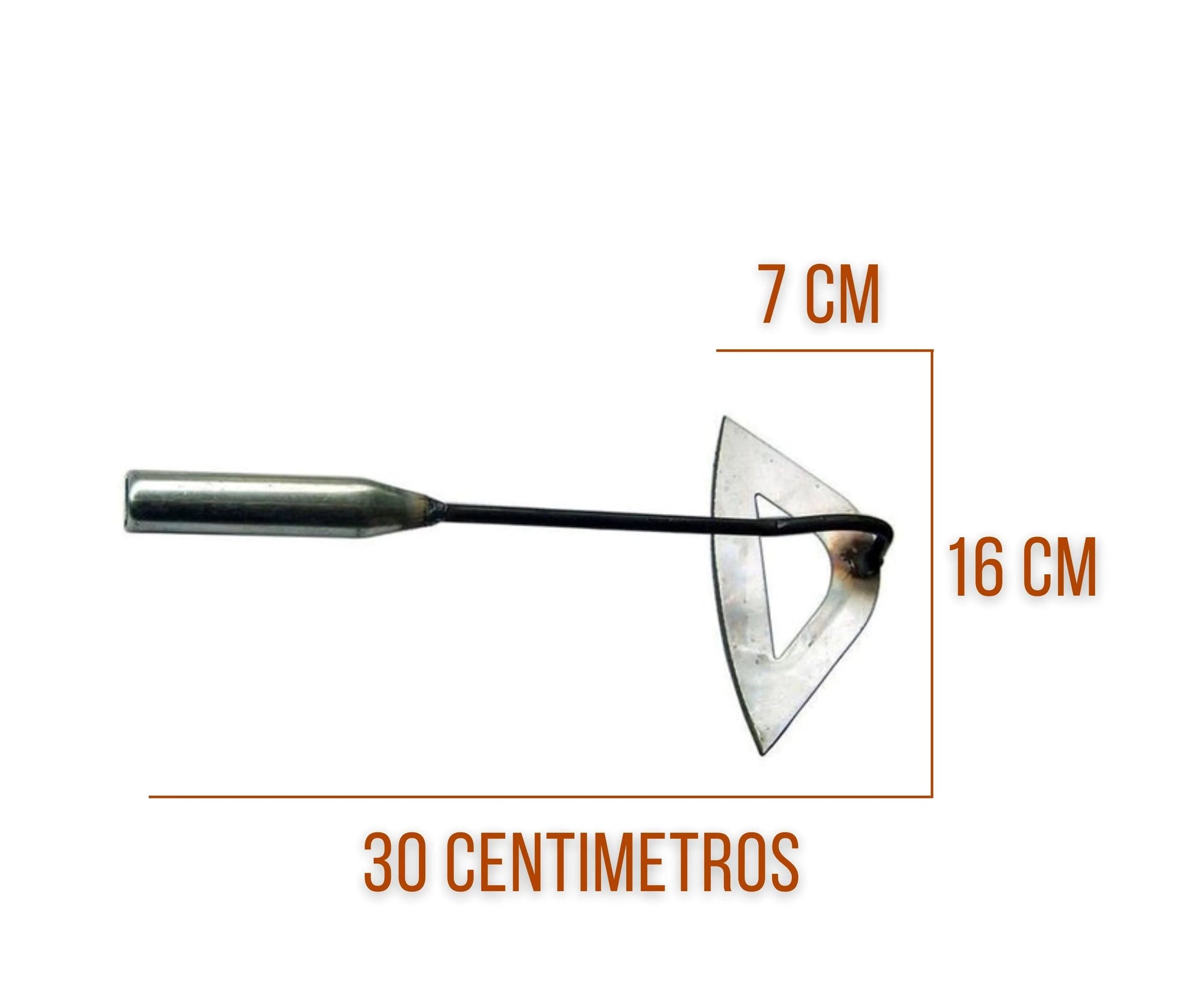 Binette Portable pour Désherber en Acier Inoxydable
