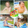 Toboggan Aquatique Ludique avec Jets d'Eau