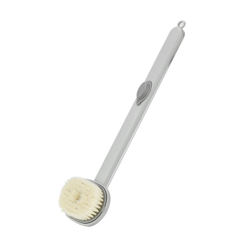Brosse de Bain Ergonomique avec Long Manche et Réservoir