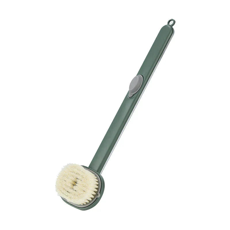 Brosse de Bain Ergonomique avec Long Manche et Réservoir
