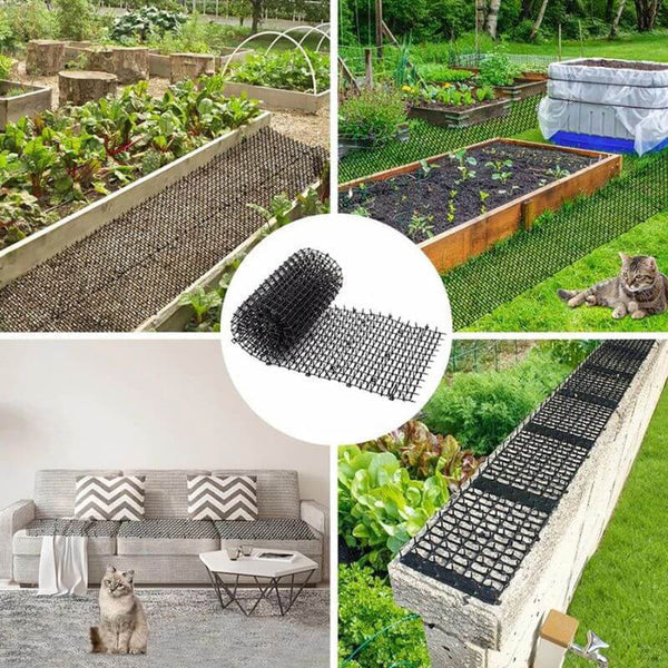 Tapis de Protection Anti-Animaux pour Jardin - PetShield
