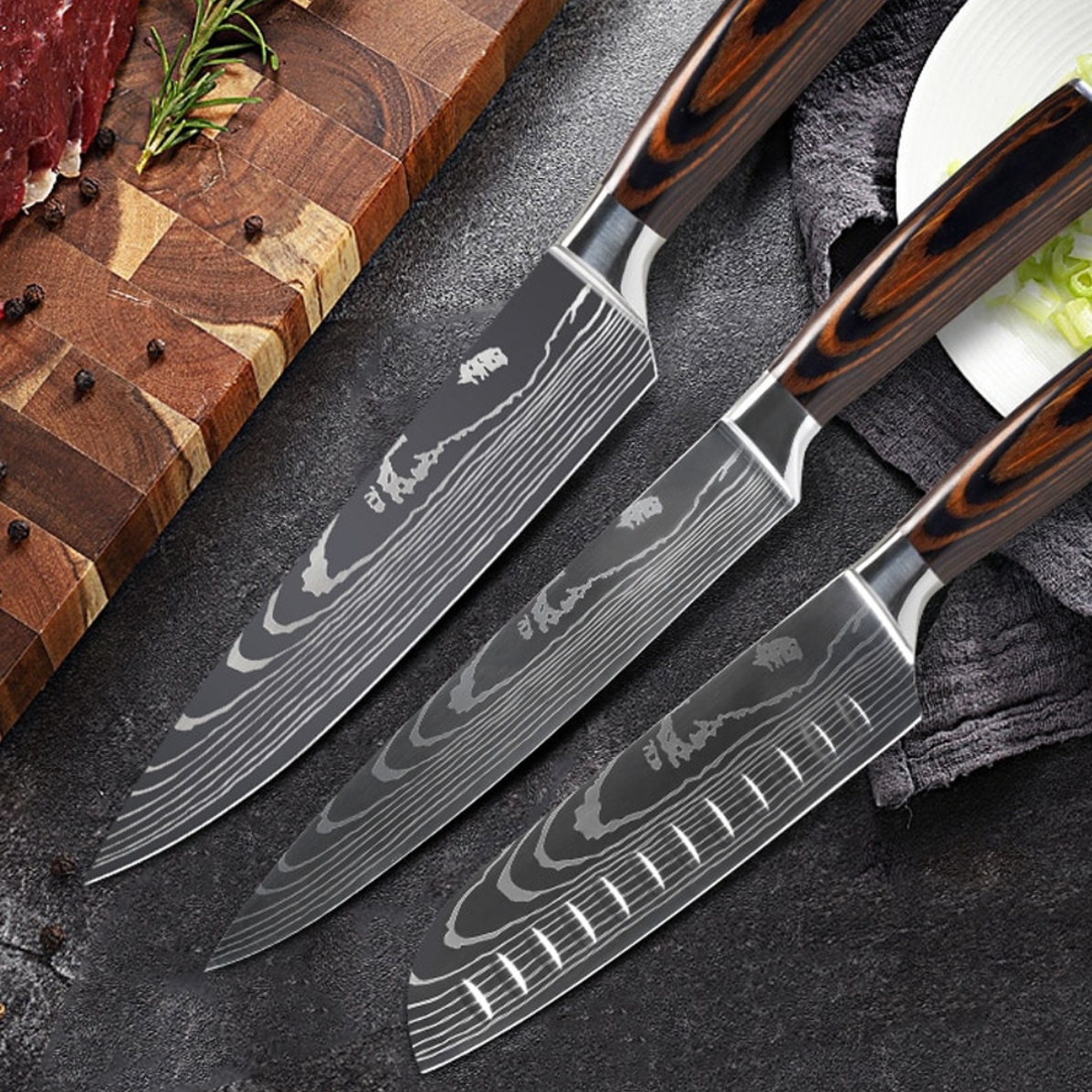 Couteau de Chef Forgé en Acier Haute Qualité